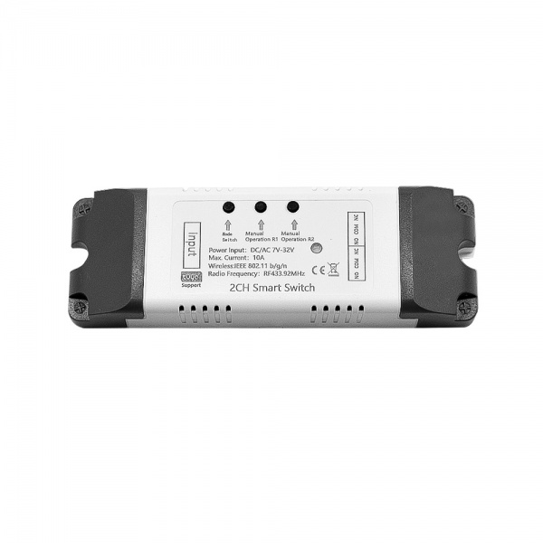 WiFi and RF 2CH Smart Relay