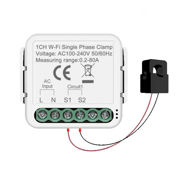 WiFi Power Meter Module (1CH/2CH Single Phase)