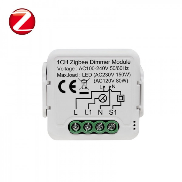 Zigbee Dimmer Module (1/2 gang)