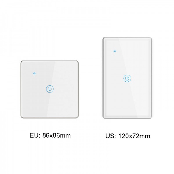 WiFi Light Switch (Aluminium Metal Frame) (US/EU)