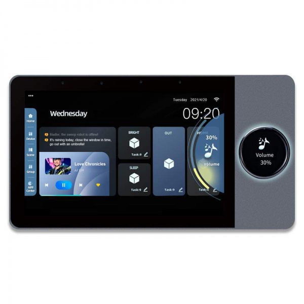 8" Smart Control Panel (Background Music Version)