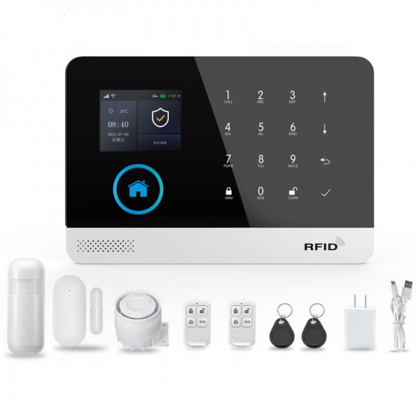 WiFi and RF433 Alarm Kit