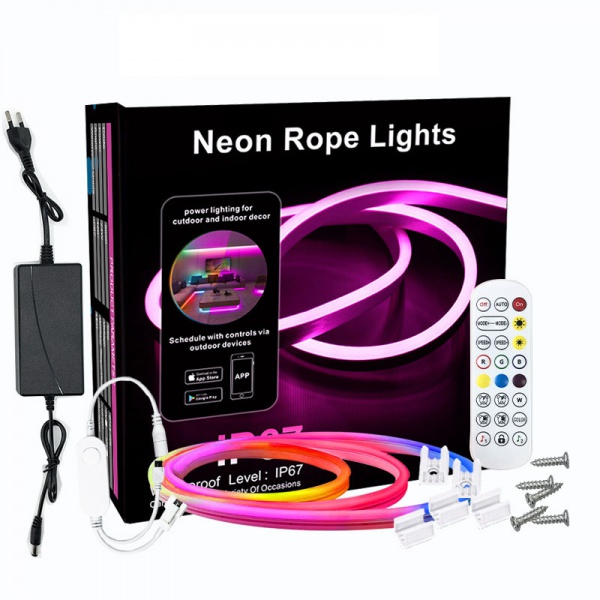WiFi RGBIC Neon Light Strip Kit