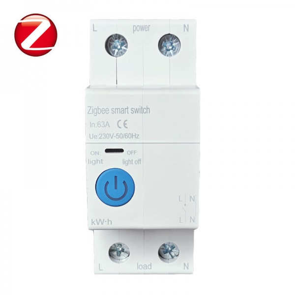 Zigbee Smart Switch (2P) (Power meter version)