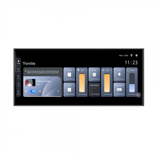 12.3" Smart Control Panel (Background Music Version)